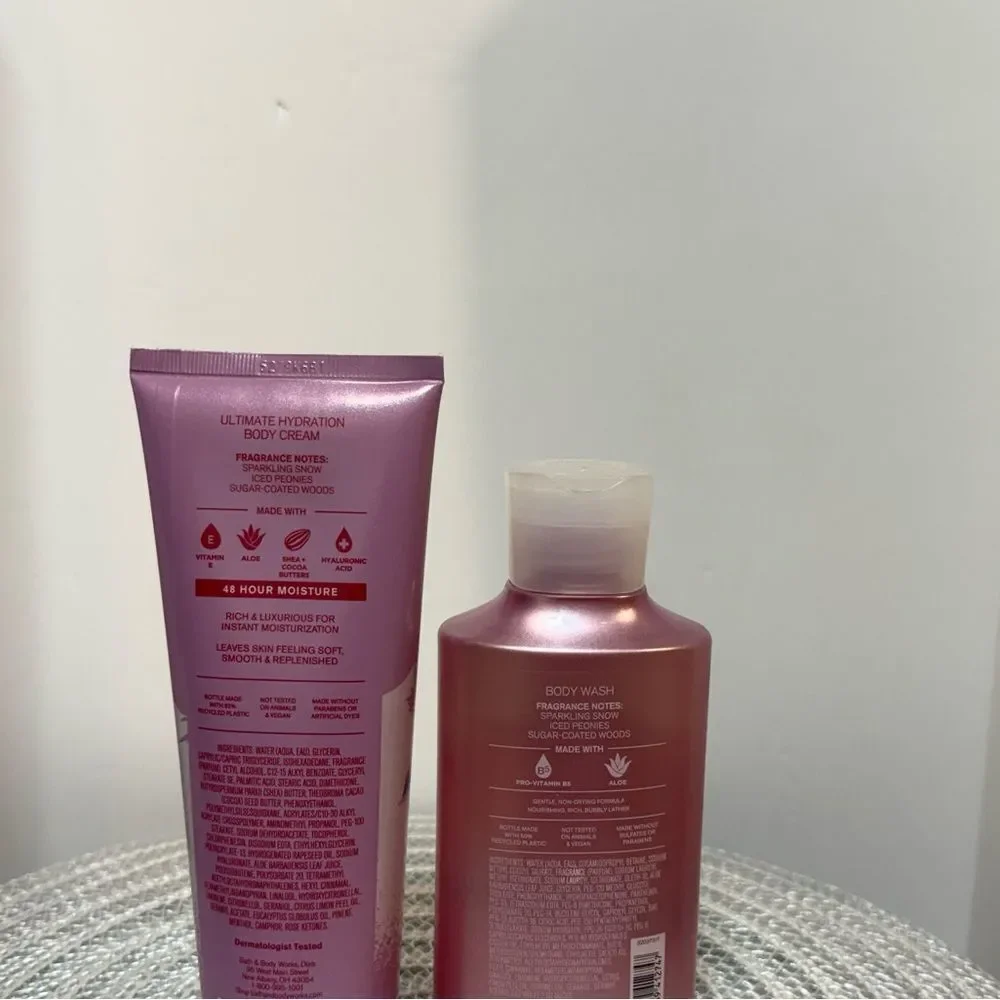 BBW Apres All Day Body Cream and Body Wash Set of 2 NWT